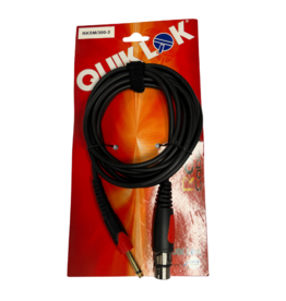 quiklok Quiklok Professionele Audio Kabel XLR Female naar Mono Jack - 3 meter