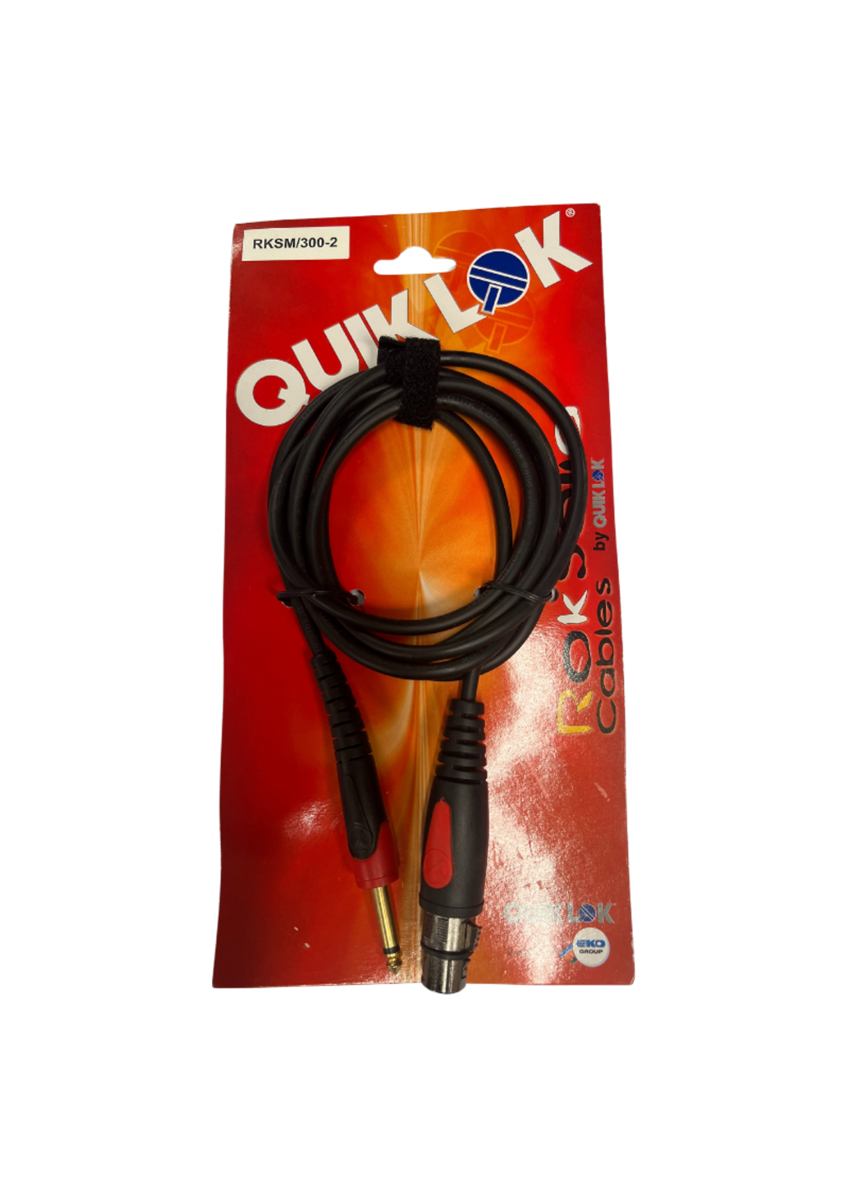quiklok Quiklok Professionele Audio Kabel XLR Female naar Mono Jack - 2 meter