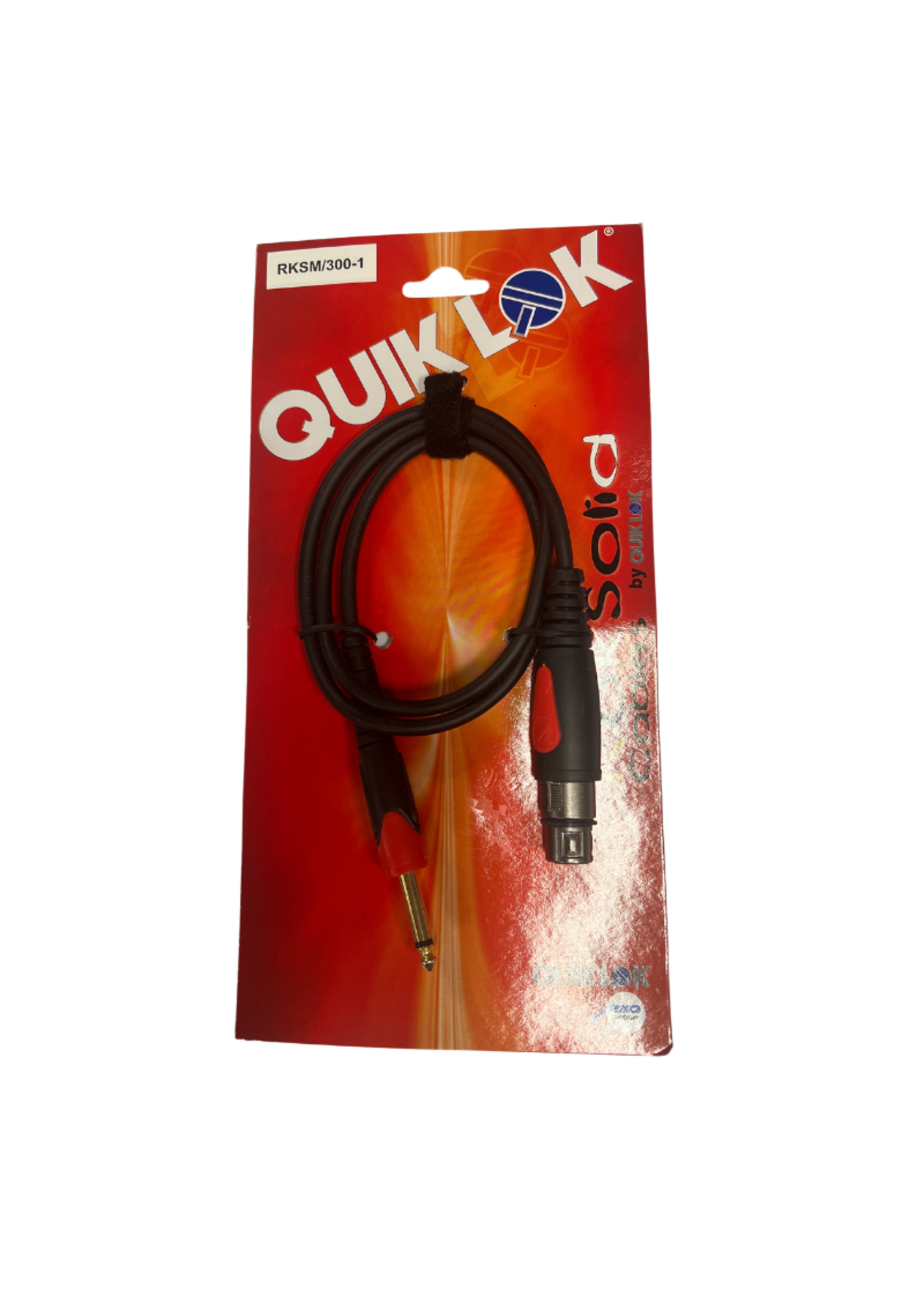 quiklok Quiklok Professionele Audio Kabel XLR Female naar Mono Jack - 1 meter
