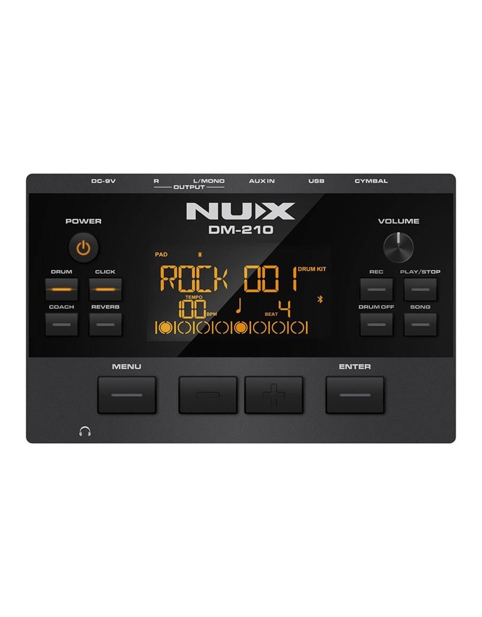 NUX NUX DM-210 | NUX All Mesh Head Digital Drum Kit – De Ultieme Digitale Drumkit voor Thuis en Studio