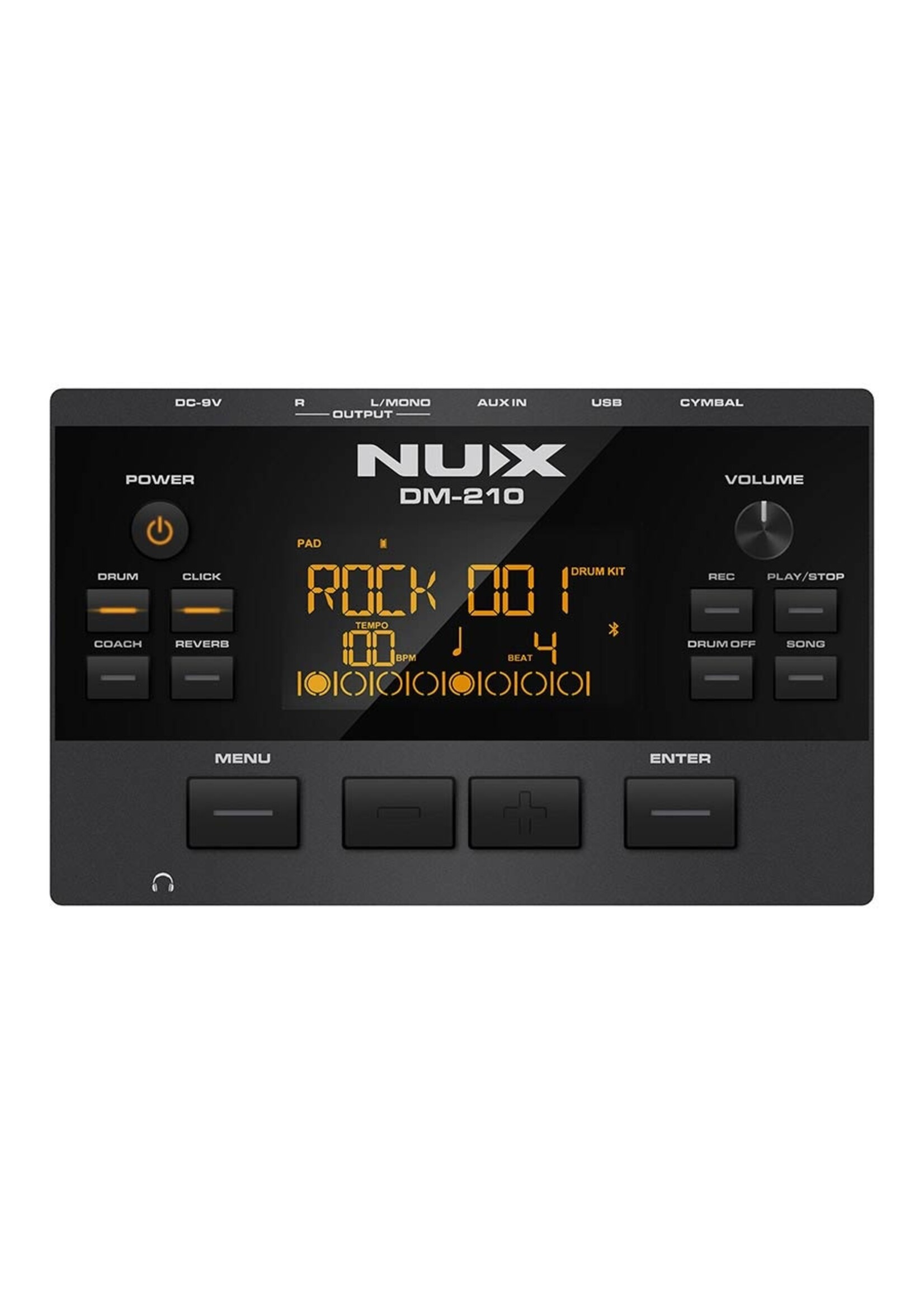 NUX NUX DM-210 | NUX All Mesh Head Digital Drum Kit – De Ultieme Digitale Drumkit voor Thuis en Studio