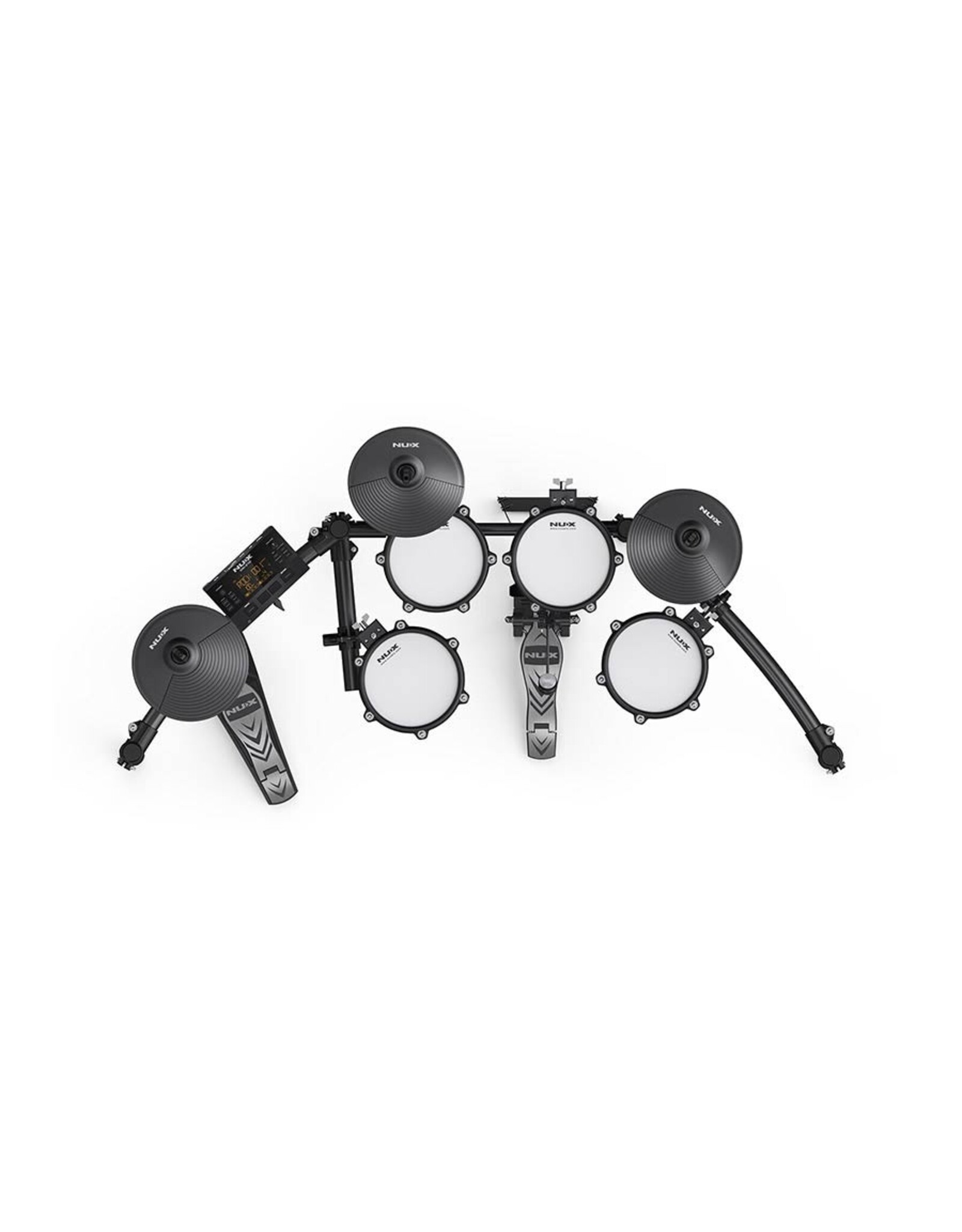 NUX NUX DM-210 | NUX All Mesh Head Digital Drum Kit – De Ultieme Digitale Drumkit voor Thuis en Studio