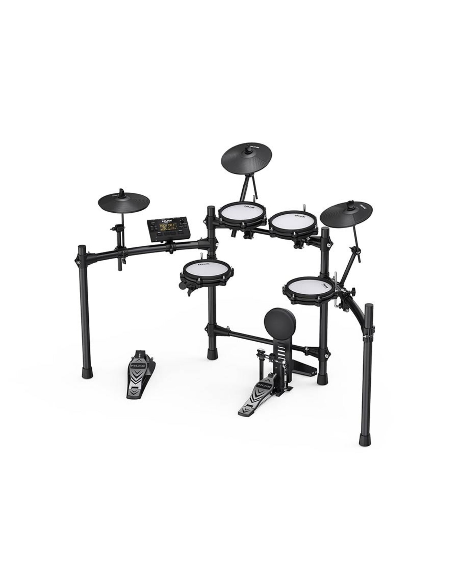NUX NUX DM-210 | NUX All Mesh Head Digital Drum Kit – De Ultieme Digitale Drumkit voor Thuis en Studio