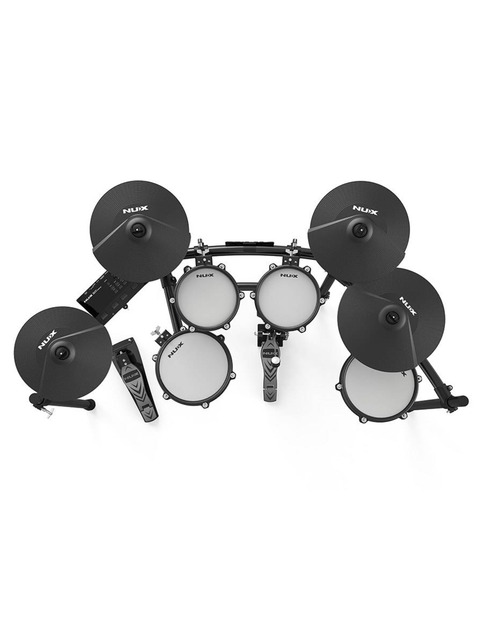 NUX NUX DM-310 | NUX All Mesh Head Digital Drum Kit – De Ultieme Digitale Drumkit voor Professionele Prestaties