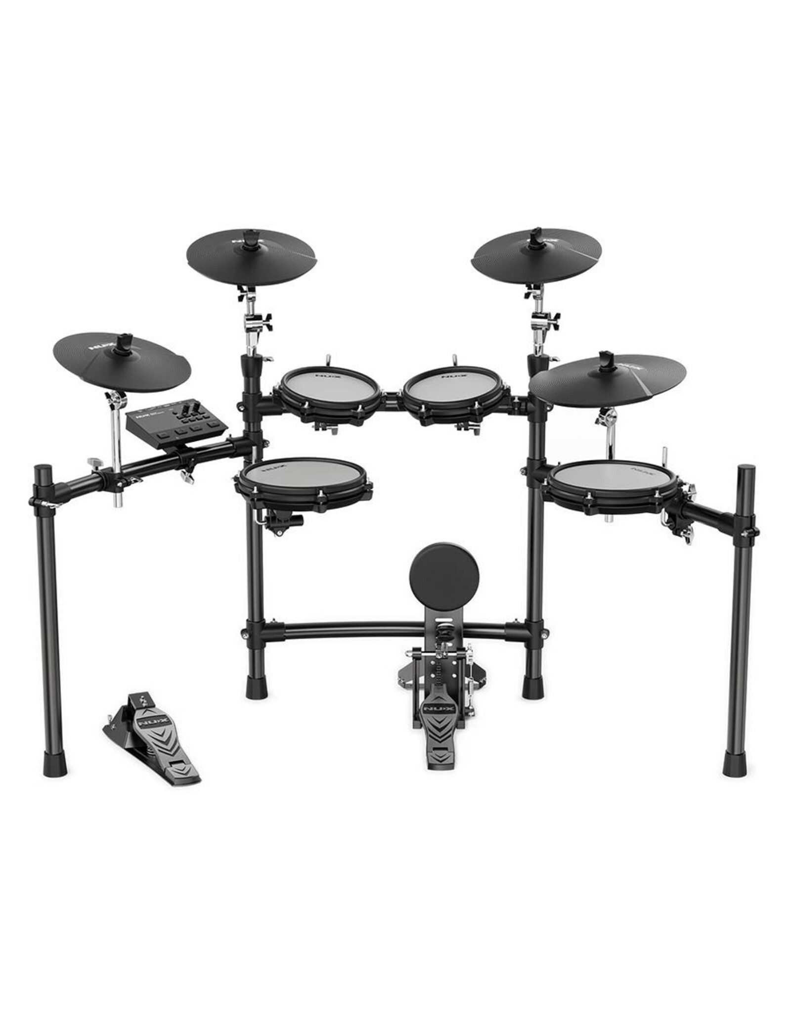 NUX NUX DM-310 | NUX All Mesh Head Digital Drum Kit – De Ultieme Digitale Drumkit voor Professionele Prestaties
