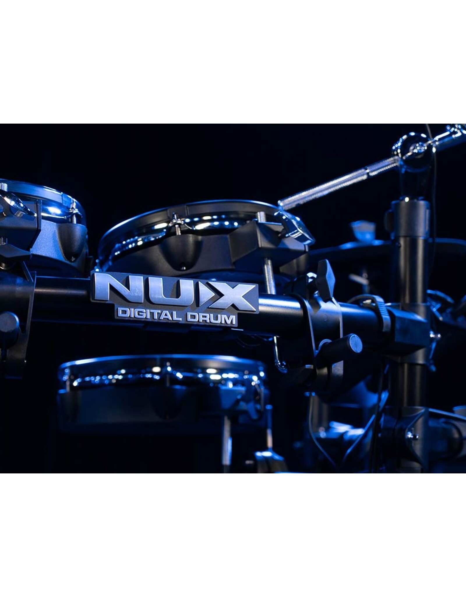 NUX NUX DM-7X | NUX All Mesh Head (REMO) Digital Drum Kit – Professionele Drumervaring met Remo Mesh Heads