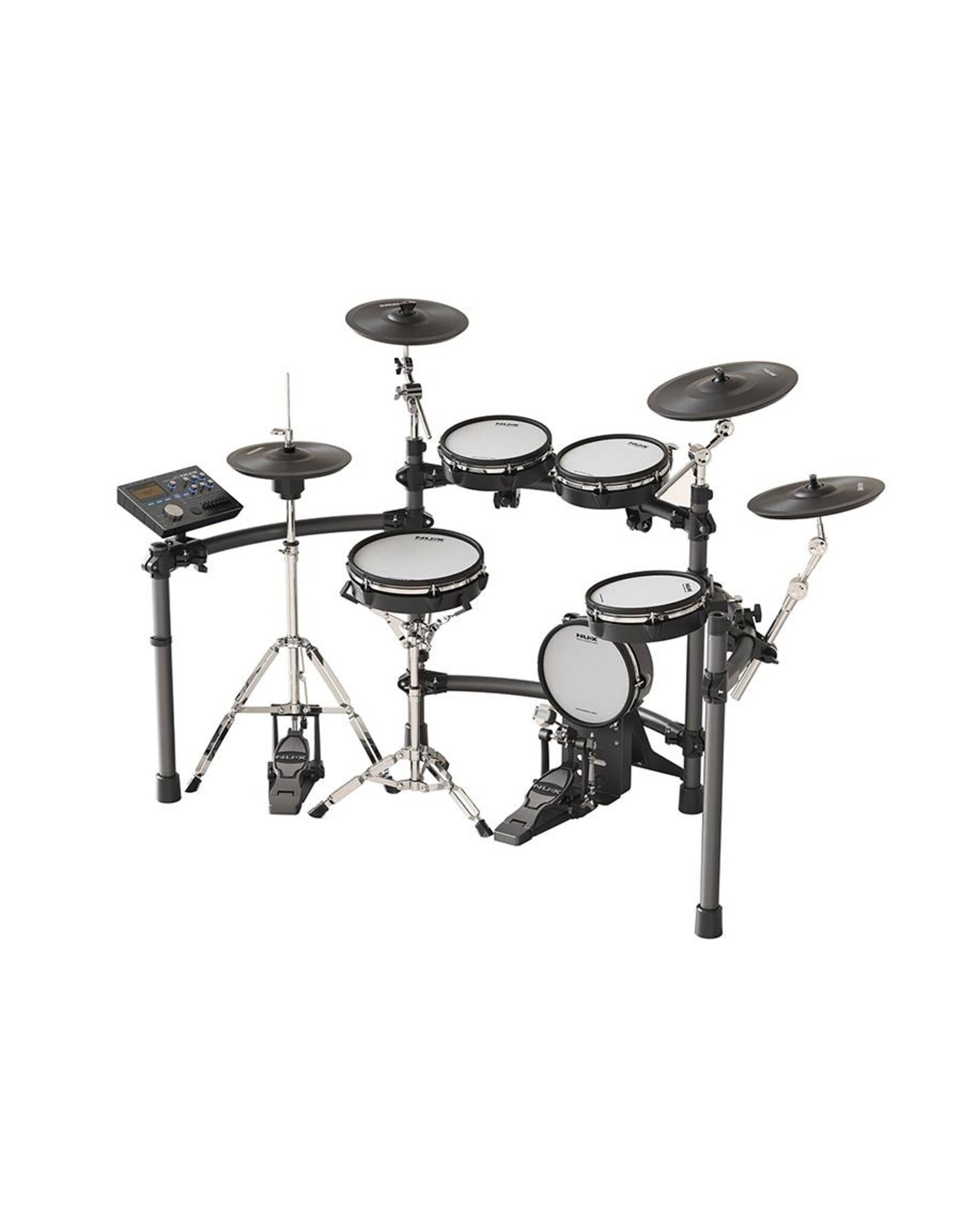 NUX NUX DM-8 | NUX All Mesh Head (REMO) Digital Drum Kit – De Ultieme Digitale Drumkit voor Serieuze Drummers