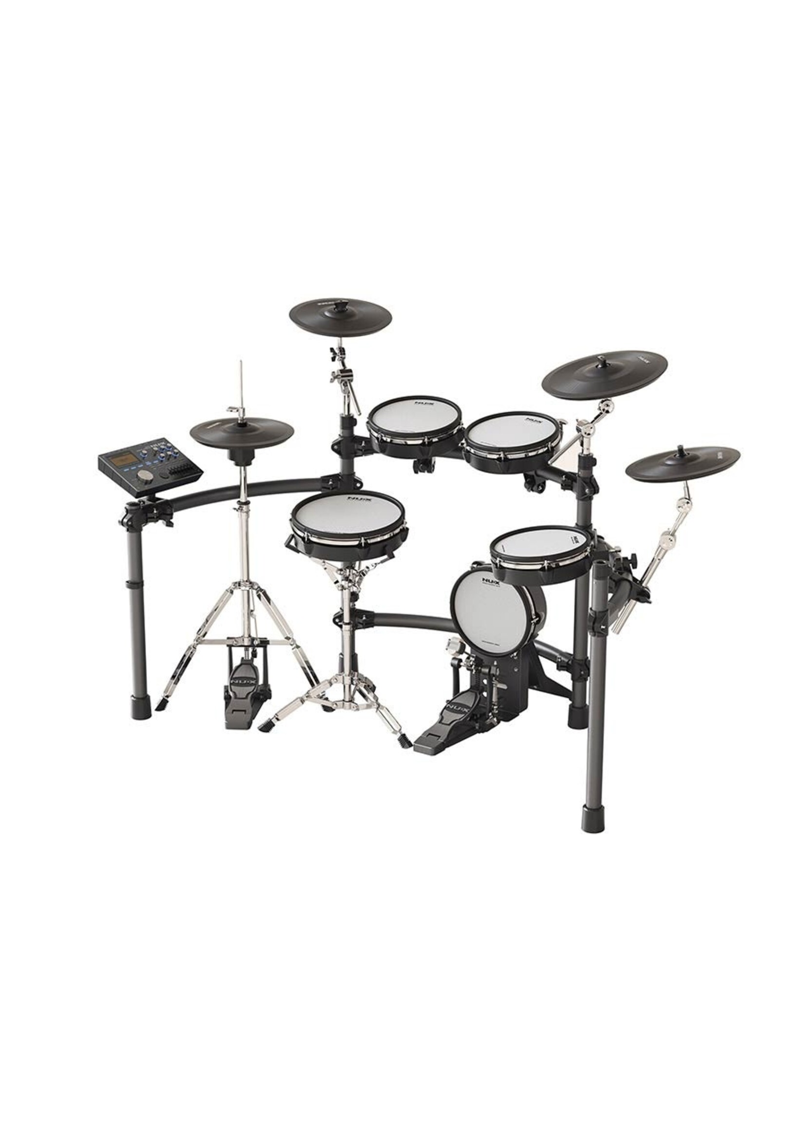 NUX NUX DM-8 | NUX All Mesh Head (REMO) Digital Drum Kit – De Ultieme Digitale Drumkit voor Serieuze Drummers