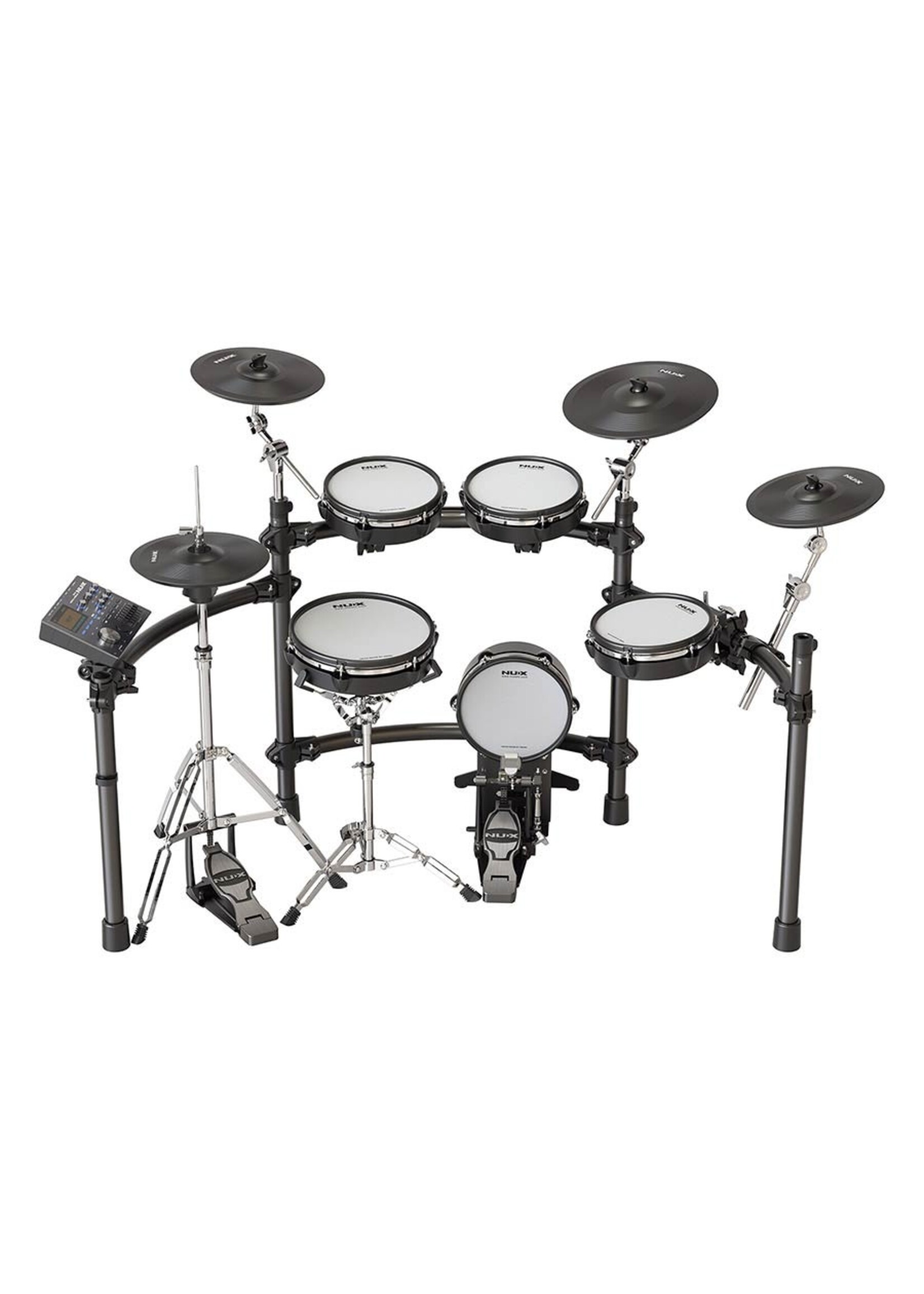 NUX NUX DM-8 | NUX All Mesh Head (REMO) Digital Drum Kit – De Ultieme Digitale Drumkit voor Serieuze Drummers
