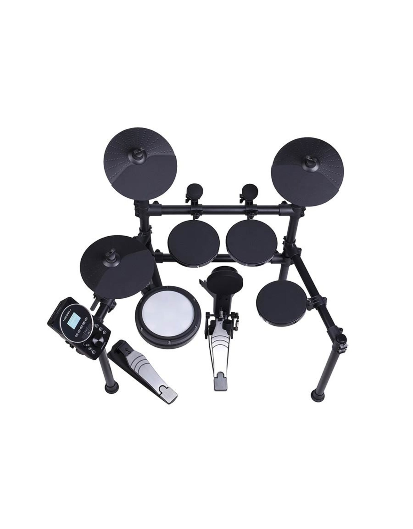 Medeli Medeli MZ520 | Digital Drum Kit met Dual Zone Snare en Mesh Head – De Perfecte Keuze voor Drummers die Op Zoek Zijn naar Flexibiliteit en Realisme