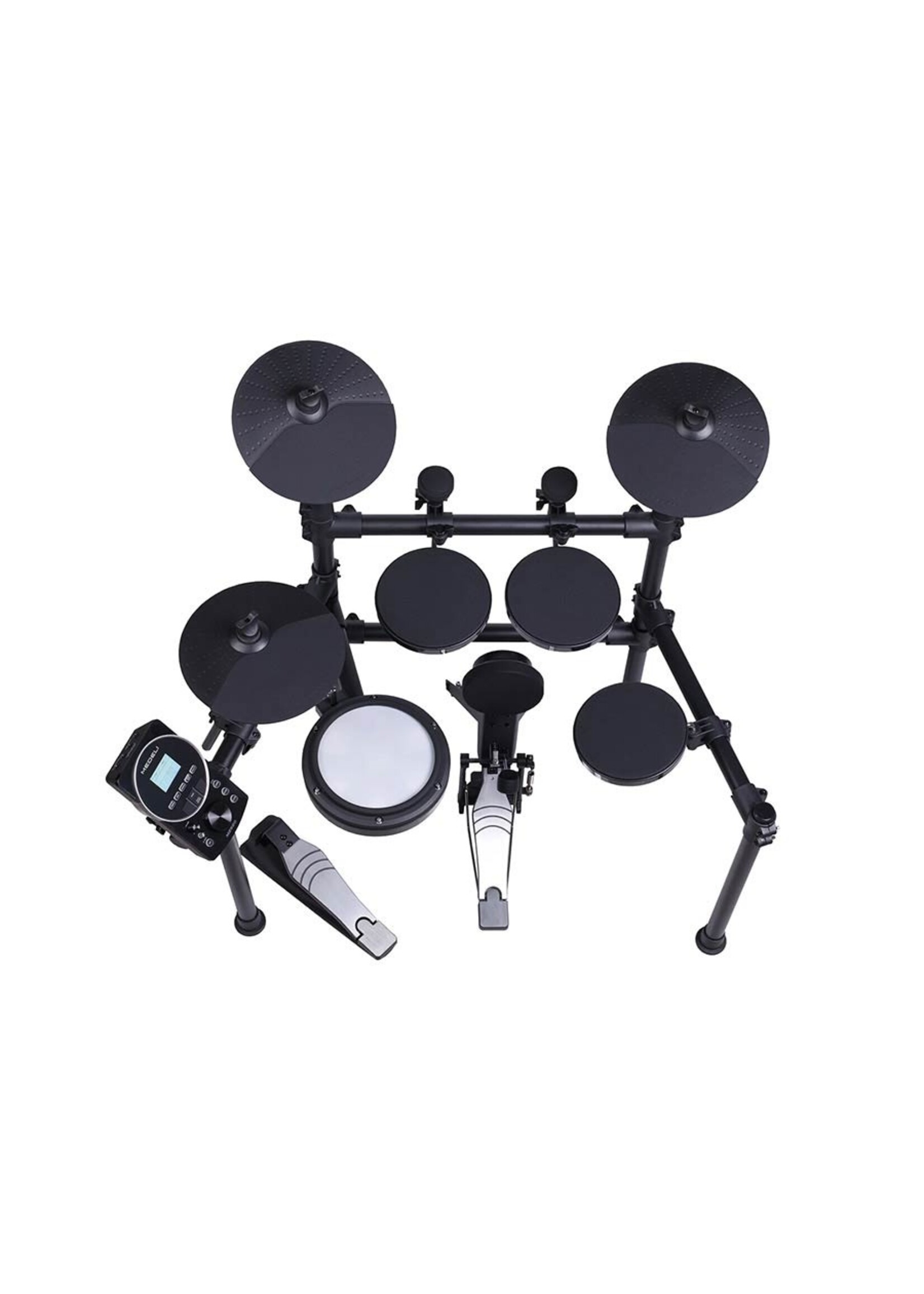 Medeli Medeli MZ520 | Digital Drum Kit met Dual Zone Snare en Mesh Head – De Perfecte Keuze voor Drummers die Op Zoek Zijn naar Flexibiliteit en Realisme