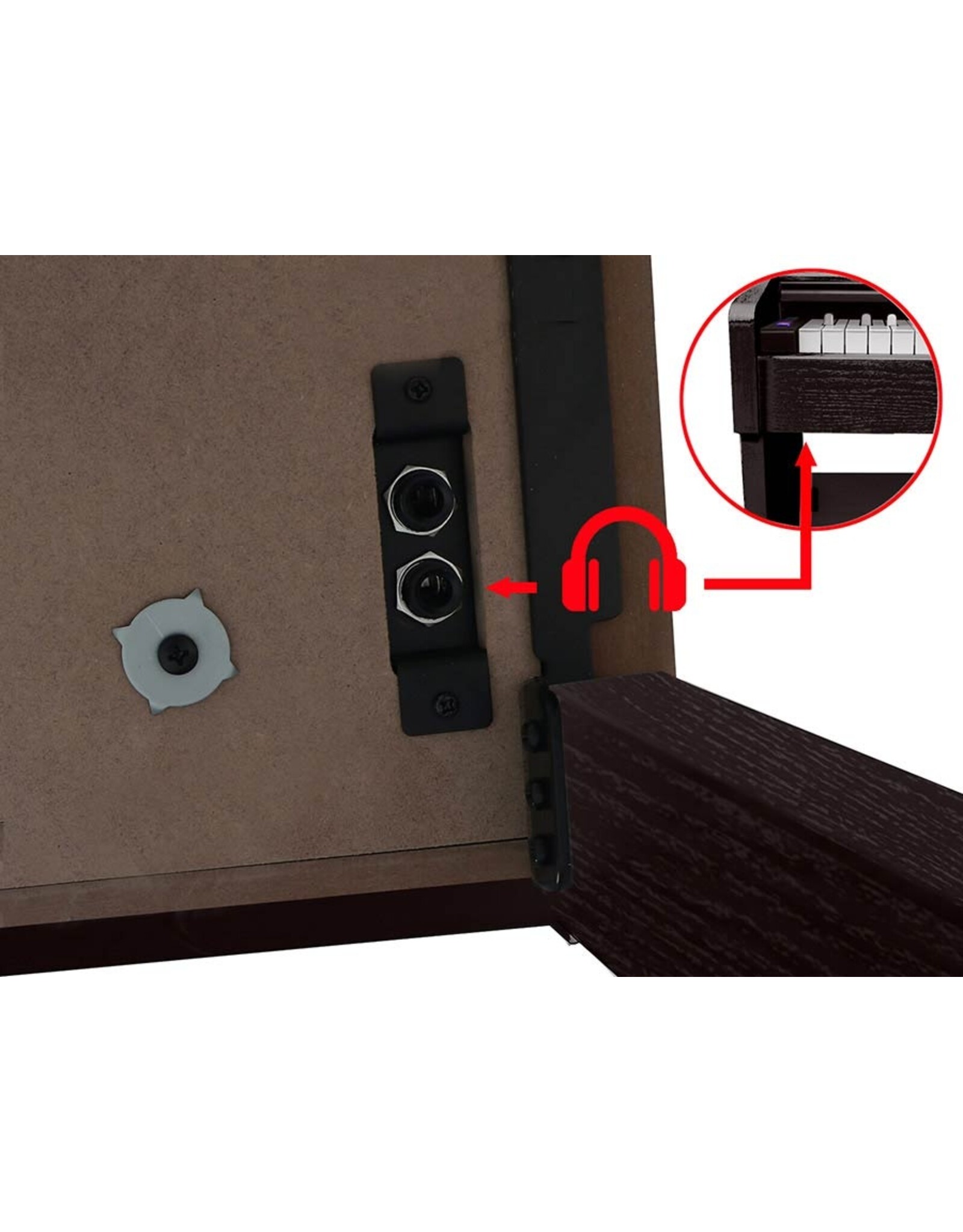 Medeli Medeli DP280K/RW | Digitale Piano uit de Intermezzo Series - Luxe, Geluid en Prestaties in Één