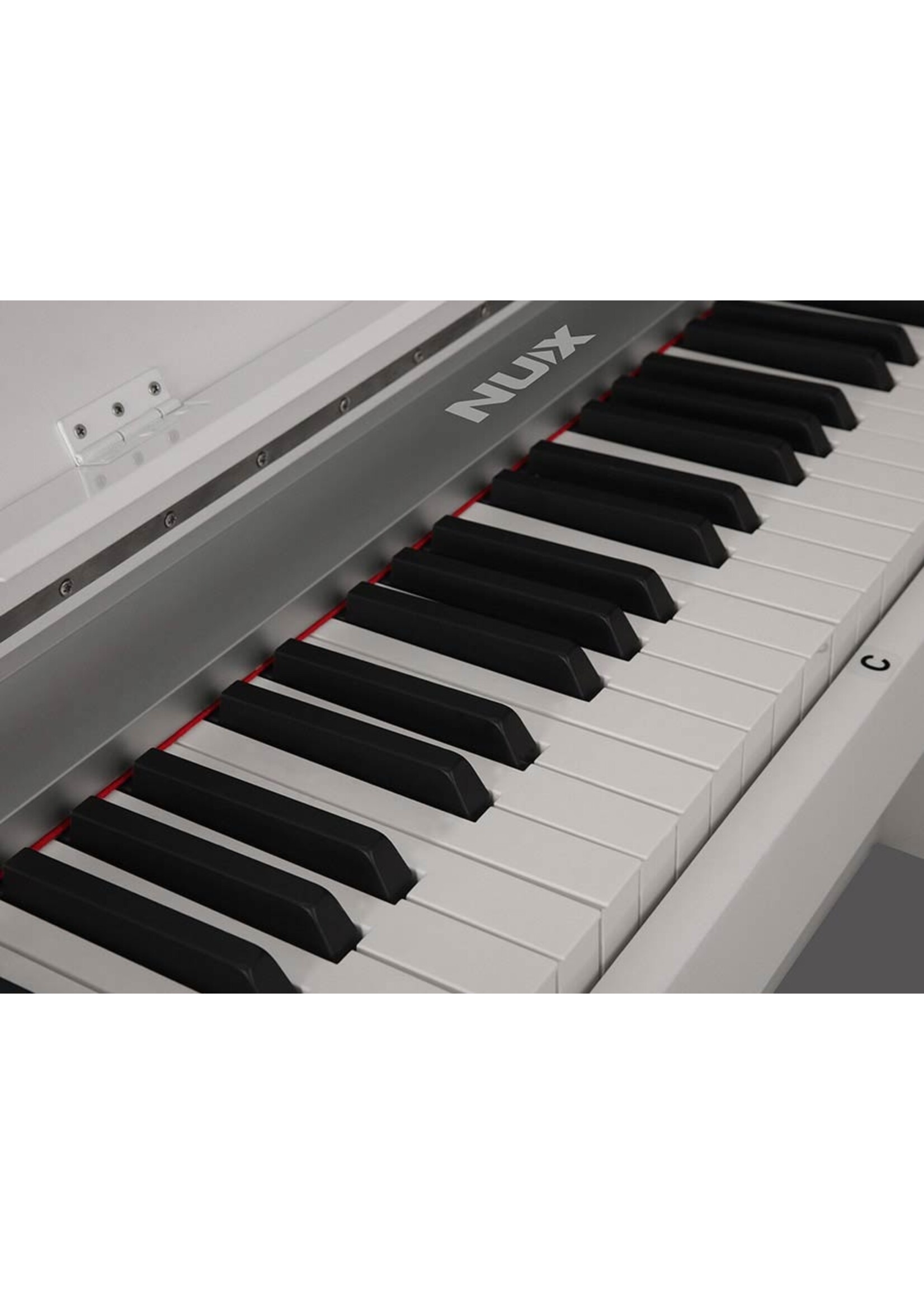 NUX NUX WK310/WH | Compact Digital Home Piano - Elegantie en Kracht in een Slank Ontwerp