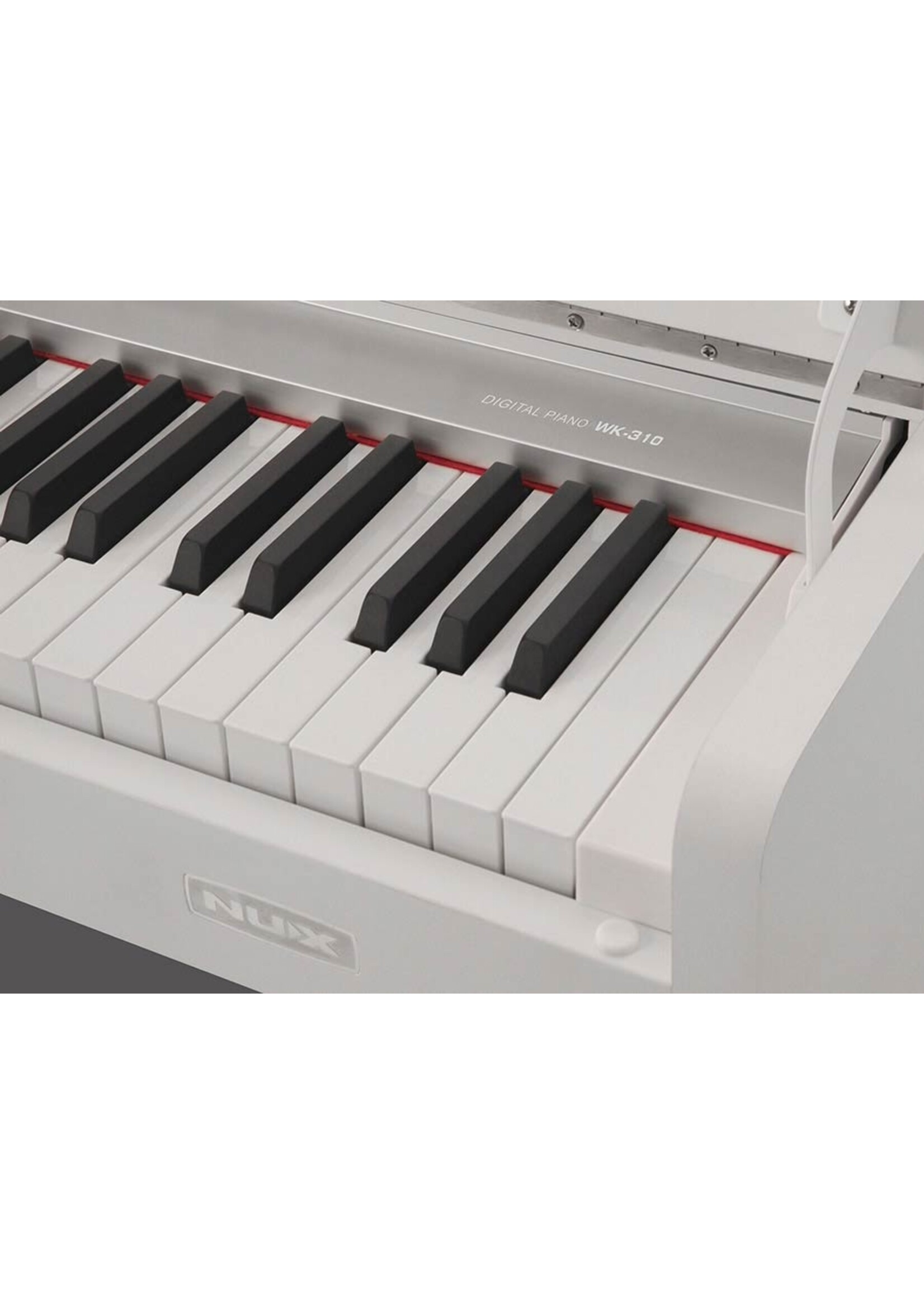 NUX NUX WK310/WH | Compact Digital Home Piano - Elegantie en Kracht in een Slank Ontwerp