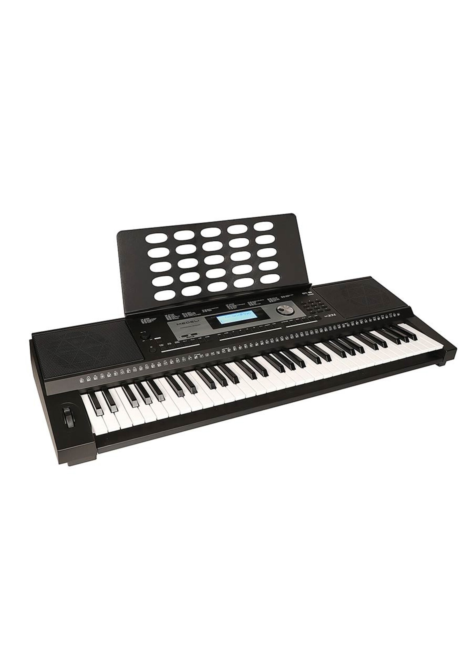 Medeli M331 |Medeli Millenium Series keyboard,  61 aanslaggevoelige toetsen, 2 x 3 watt