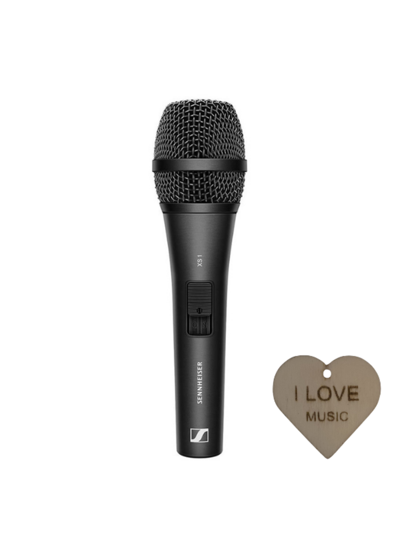 Sennheiser Sennheiser XS1 Microfoon – Betaalbare Kwaliteit voor Professionele Geluidsopname Met Sleutelhanger