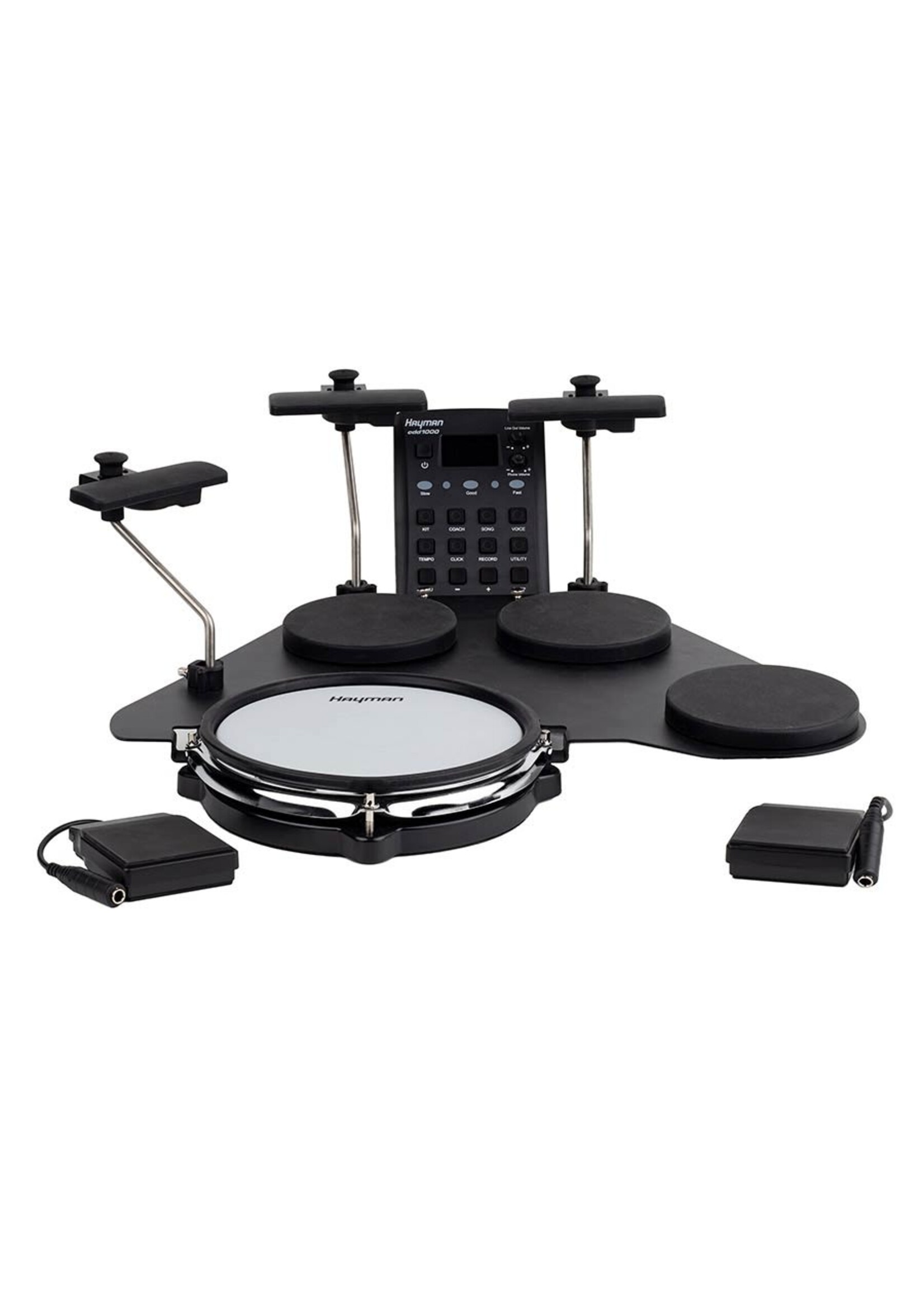 Hayman CDD-1000 Hayman Compact Digital Drum Kit – De Perfecte Keuze voor Startende Drummers en Muziekliefhebbers