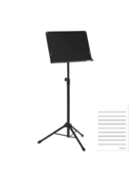 gewa Gewa Orkestlessenaar | Muziekstandaard | Zware Kwaliteit Met Specter Notatie Papier | Bladmuziekstandaard