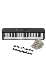 NUX NUX NEK-100 Keyboard met 61 Toetsen, Oplaadbare Batterij en Specter Akkoordenkaart