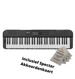 NUX NUX NEK-100 Keyboard met 61 Toetsen, Oplaadbare Batterij en Specter Akkoordenkaart