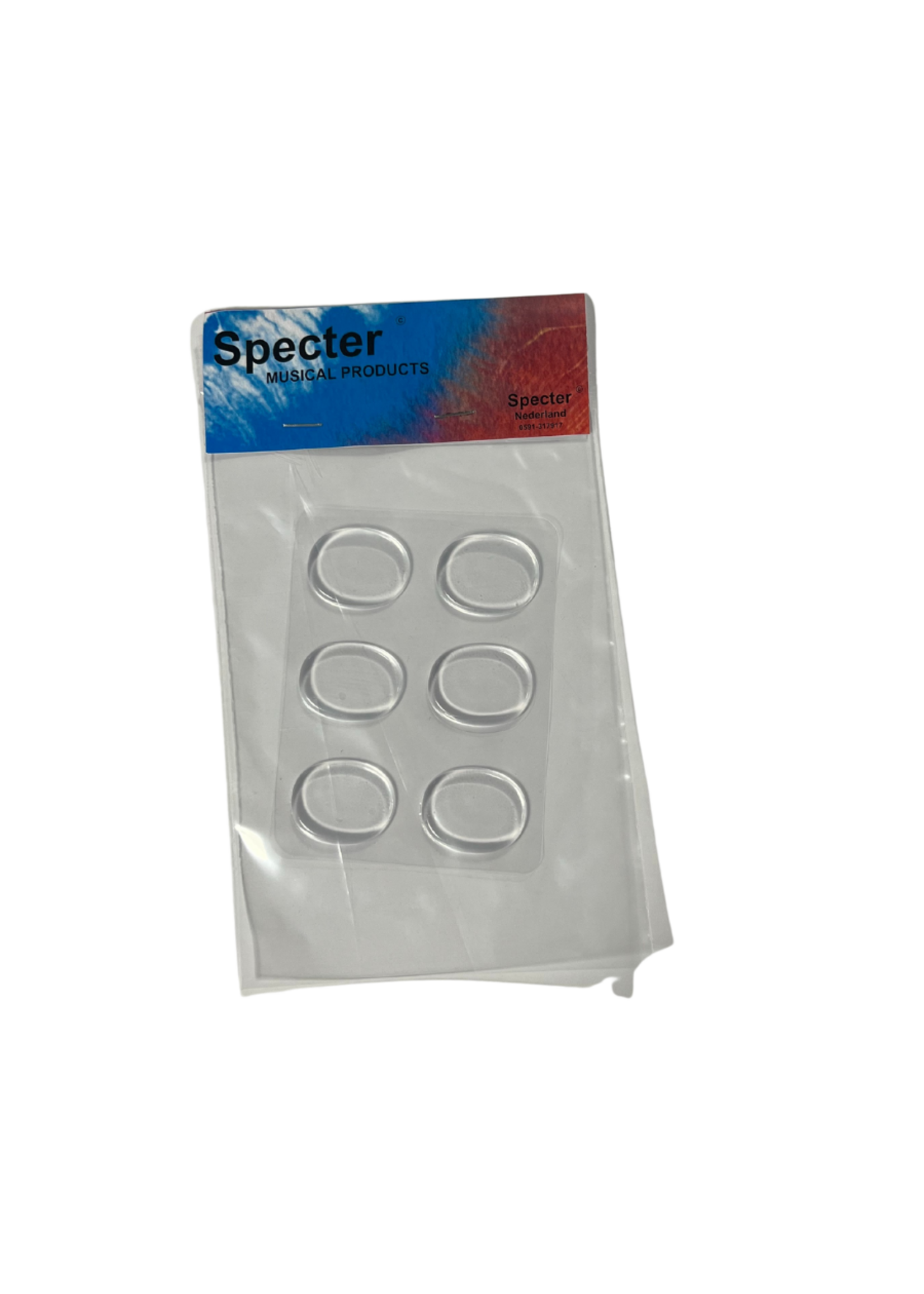 Specter Specter Moon Drum Dots - Demp Gel - Demperpads - 6 Stuks
