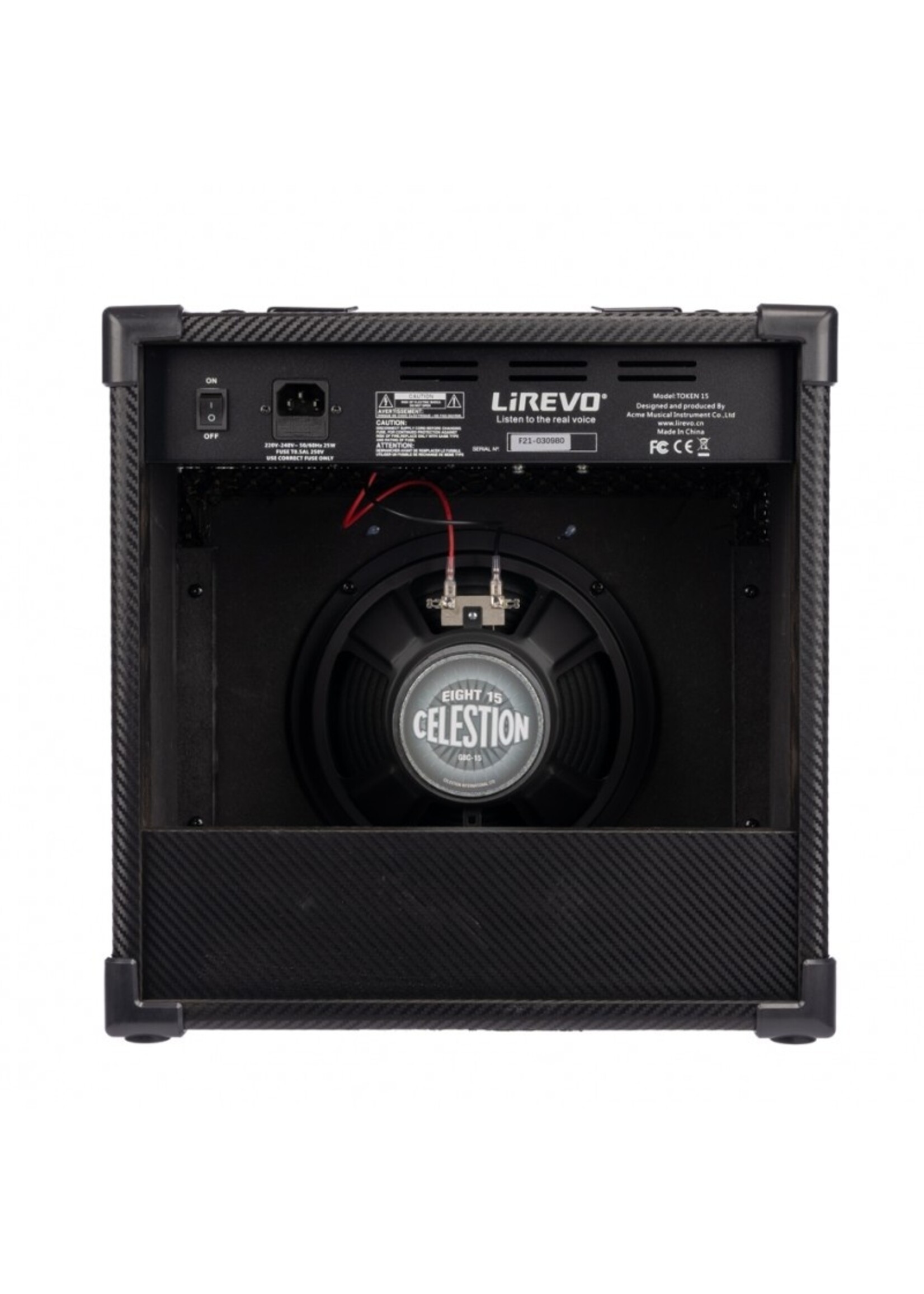 Lirevo Lirevo Gitaarversterker - 15 Watt - Gitaarcombo Met specter Sleutelhanger