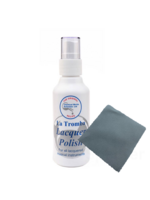 La Tromba La Tromba Lakpoets Spray 80ml voor Gelakte Muziekinstrumenten + Specter Polijstdoekje – Voor Glans en Bescherming