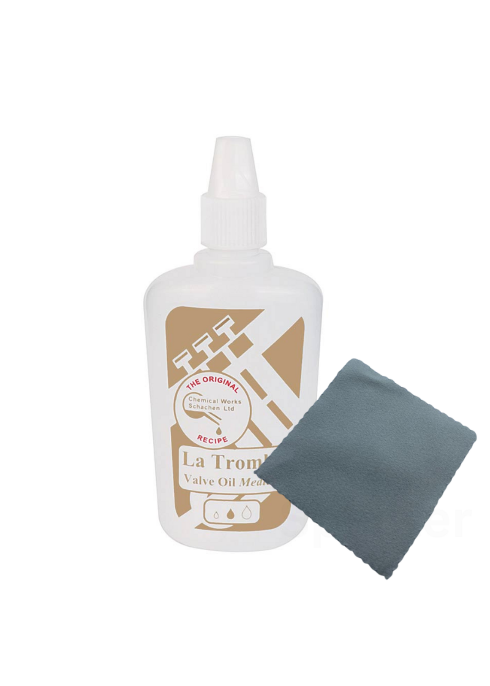 La Tromba La Tromba Ventielolie 65ml voor Blaasinstrumenten + Specter Polijstdoekje – Zorg voor Soepele Ventielen