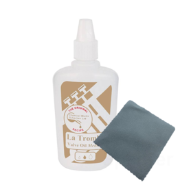 La Tromba La Tromba Ventielolie 65ml voor Blaasinstrumenten + Specter Polijstdoekje – Zorg voor Soepele Ventielen