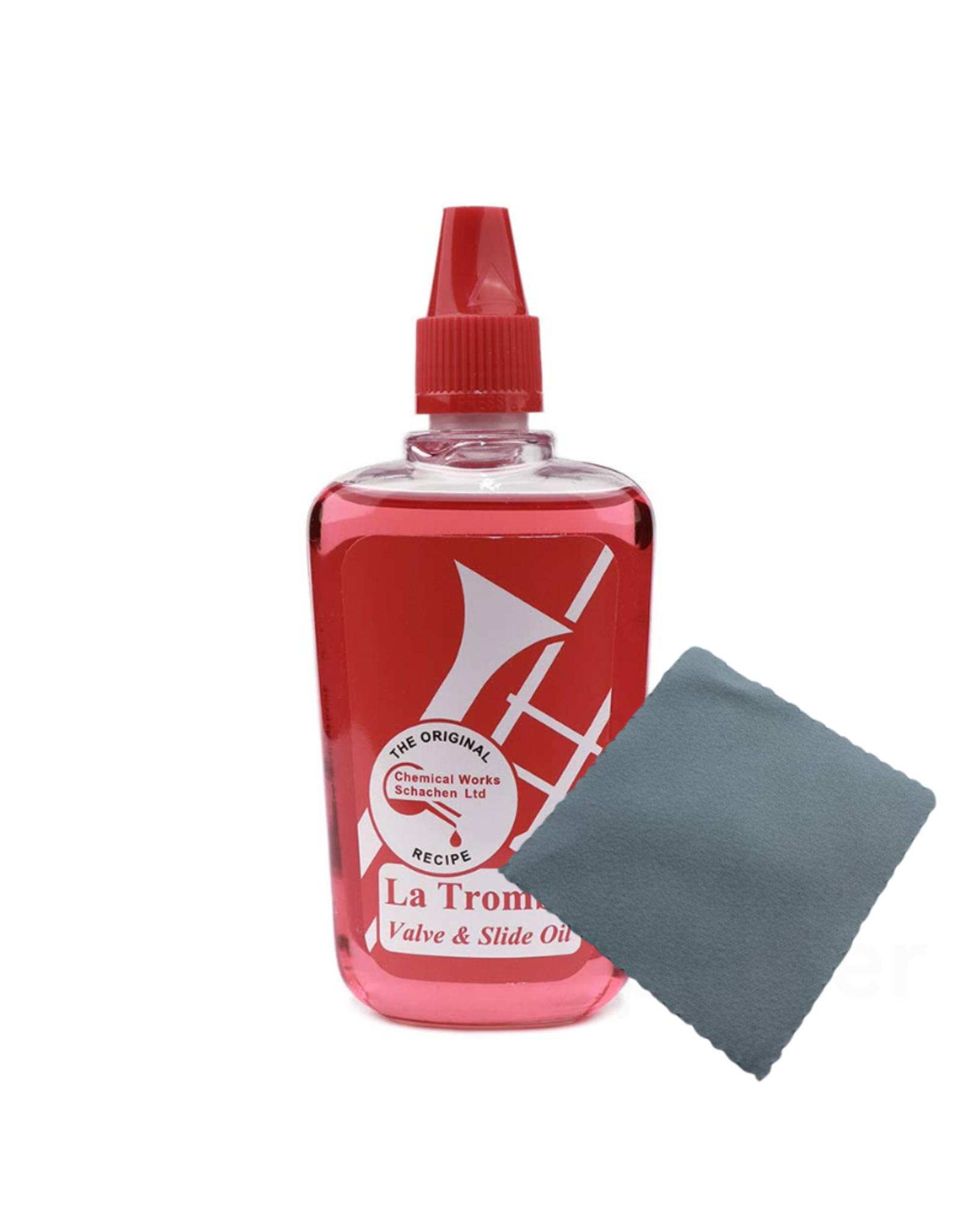 La Tromba Trombone Slide Oil 65ml + Specter Polijstdoekje – Voor Soepele Glijbeweging en Onderhoud