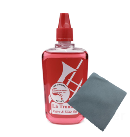 La Tromba Trombone Slide Oil 65ml + Specter Polijstdoekje – Voor Soepele Glijbeweging en Onderhoud