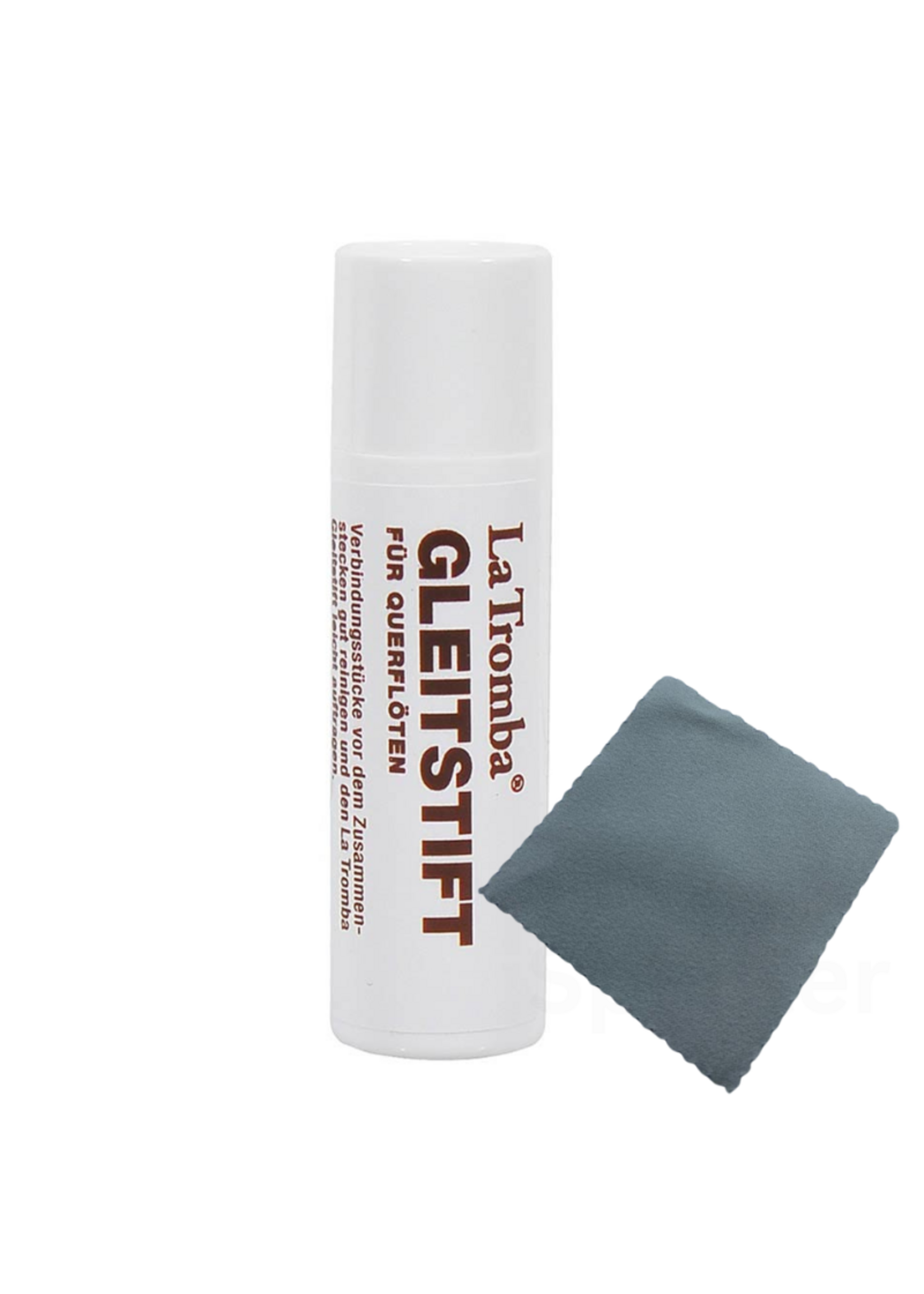 La Tromba La Tromba Vetstaaf voor Dwarsfluit Mondstuk 5g + Specter Polijstdoekje – Voor Soepel Mondstukonderhoud