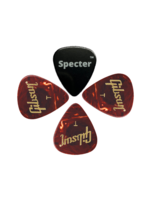 Gibson Gibson Plectrum Set (Thin) – 3 Stuks + Specter Plectrum - Lichtgewicht en Nauwkeurig voor Gitaarspelers