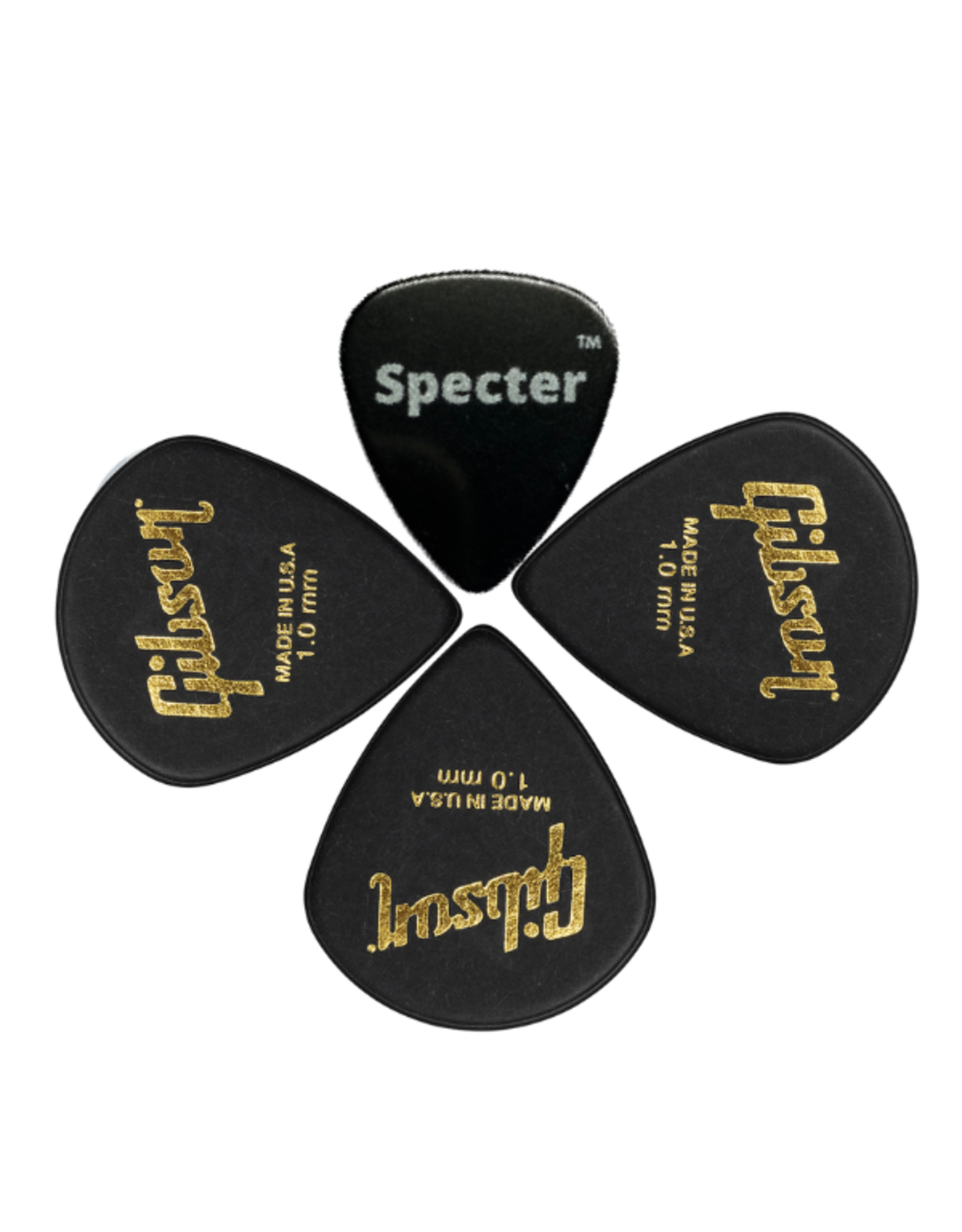 Gibson Gibson Jazz III XL Plectrum Set 3 Stuks (1.00mm) + Specter Plectrum - Precisie en Controle voor Gitaarspelers