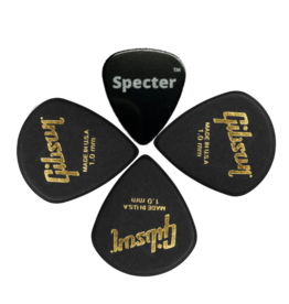 Gibson Gibson Jazz III XL Plectrum Set 3 Stuks (1.00mm) + Specter Plectrum - Precisie en Controle voor Gitaarspelers
