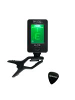 Rocktile Rocktile CL-118 Chromatisch Clip Stemapparaat – Voor Gitaar, Bas, Ukulele & Viool +  Specter Plectrum