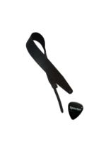 Shaman Shaman MC1 Leren Gitaarband – Zwart  + Specter Plectrum