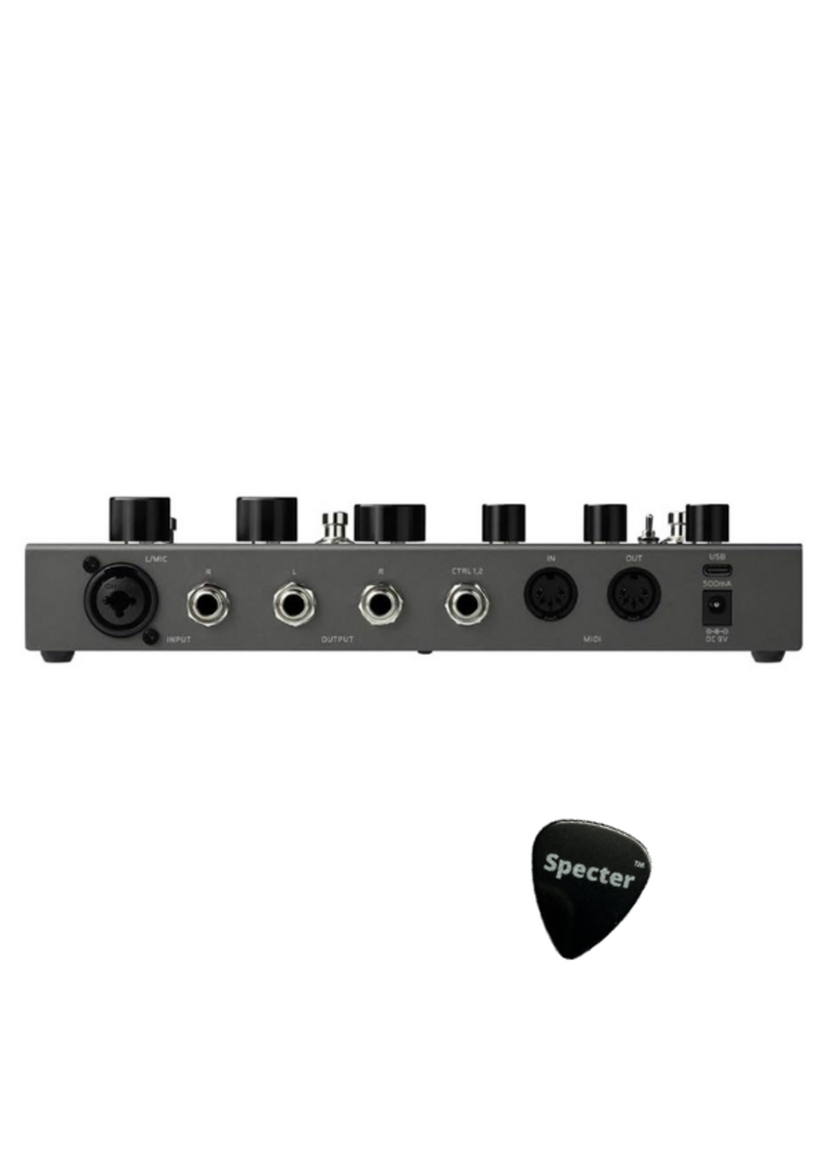 Valeton Valeton VLP-400 Stereo Looper Pedal met Drumritmes & Effecten – 32-bit Multi-Track Loopstation | Inclusief Specter Plectrum