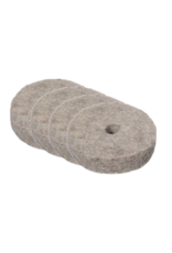 specter Specter Bekkenvilt 50 mm – Set van 4 stuks | Hoogwaardige Cymbal Felts voor Drumstel – Diameter 50 mm, Dikte 8 mm