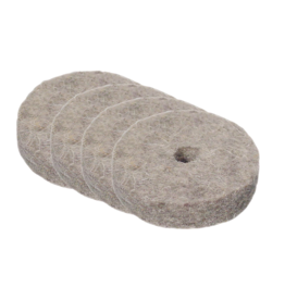 specter Specter Bekkenvilt 50 mm – Set van 4 stuks | Hoogwaardige Cymbal Felts voor Drumstel – Diameter 50 mm, Dikte 8 mm