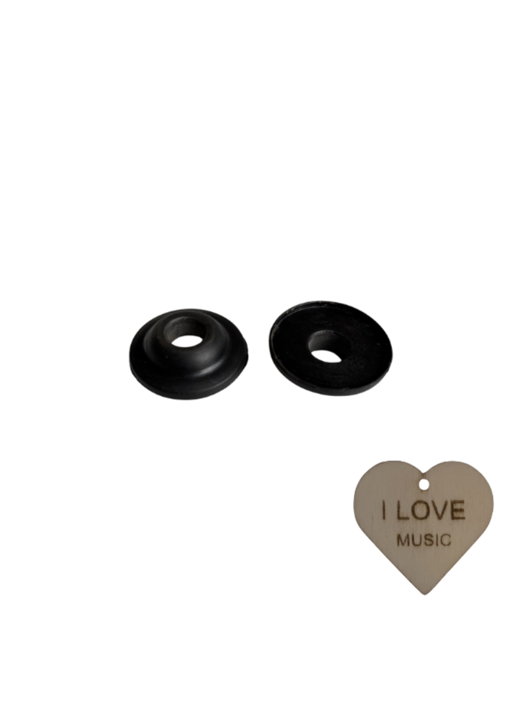 mapex MAPEX MCYAC2 Cymbal Accentuators – Set van 2 Bekkenonderleggers – Inclusief Specter Sleutelhanger