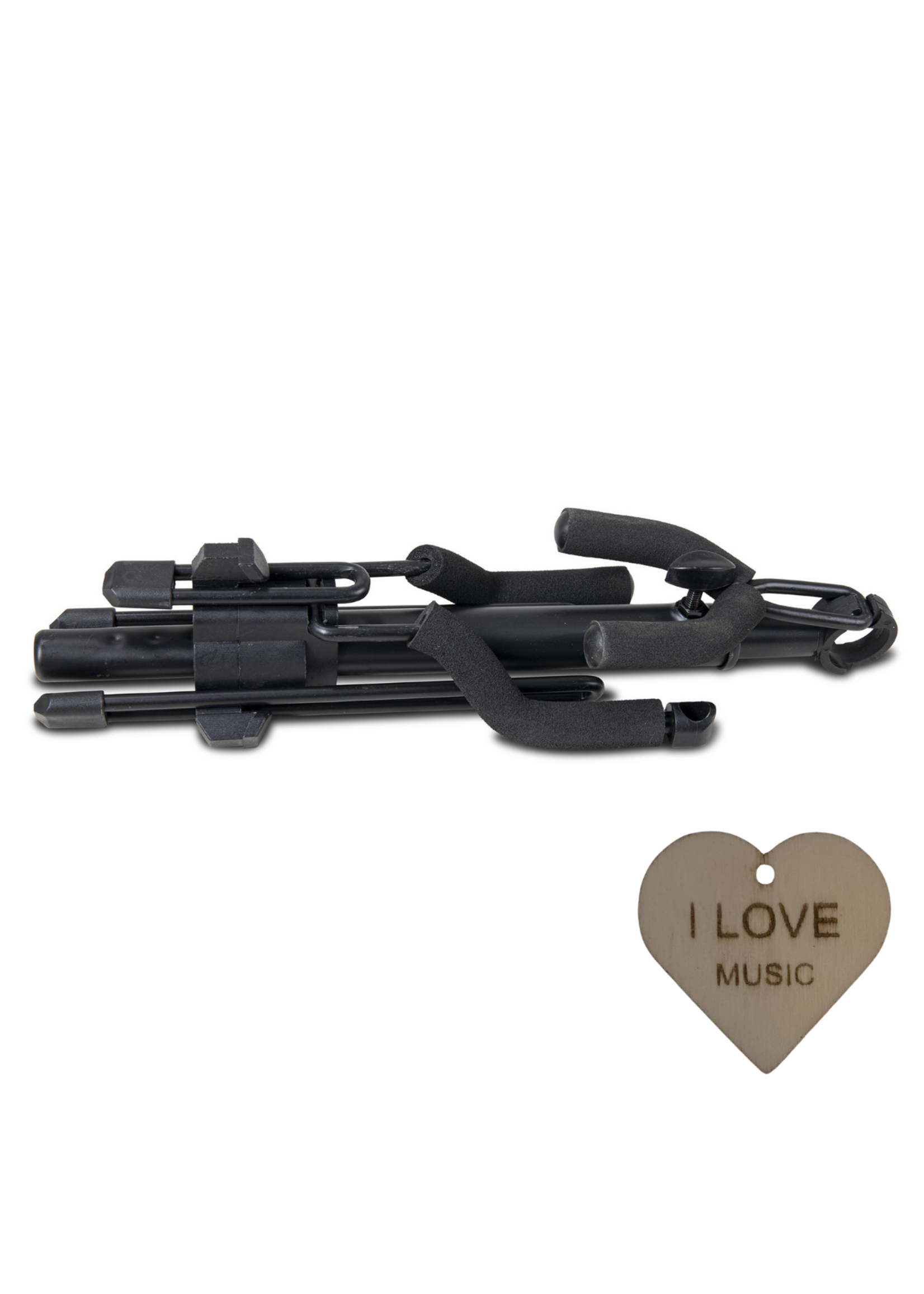 Specter Gewa viool/altvioolstandaard – opvouwbaar en in hoogte verstelbaar + Specter sleutelhanger