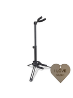 Specter Gewa viool/altvioolstandaard – opvouwbaar en in hoogte verstelbaar + Specter sleutelhanger