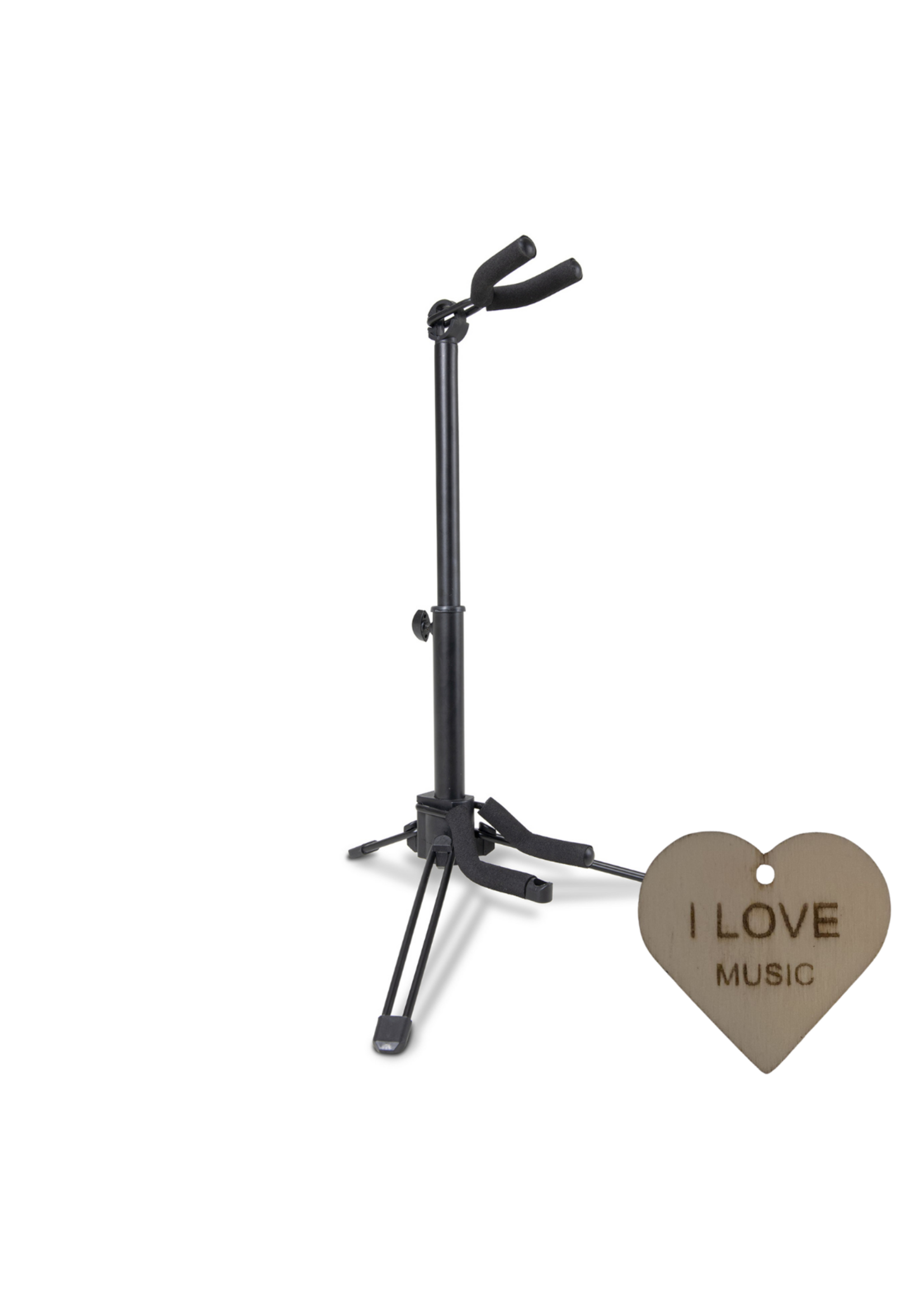 Specter Gewa viool/altvioolstandaard – opvouwbaar en in hoogte verstelbaar + Specter sleutelhanger