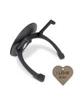 gewa Gewa viool tafelstandaard zwart – met vilten steunen + Specter sleutelhanger