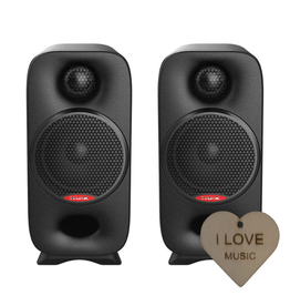 NUX NUX AXON 3 studio monitoren – compacte referentie speakers met Specter sleutelhanger