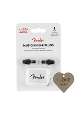 Fender Fender siliconen gehoorbeschermers – 27dB oordoppen met opbergbakje en Specter sleutelhanger