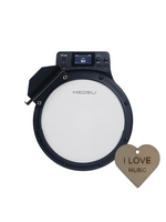 Medeli Medeli digitale drum coach – portable 10" mesh practice pad met Bluetooth en Specter sleutelhanger
