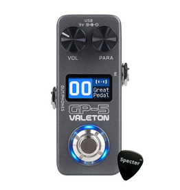 Valeton Valeton GP-5 compact multi-effectpedaal met SnapTone, IR loader en Specter plectrum