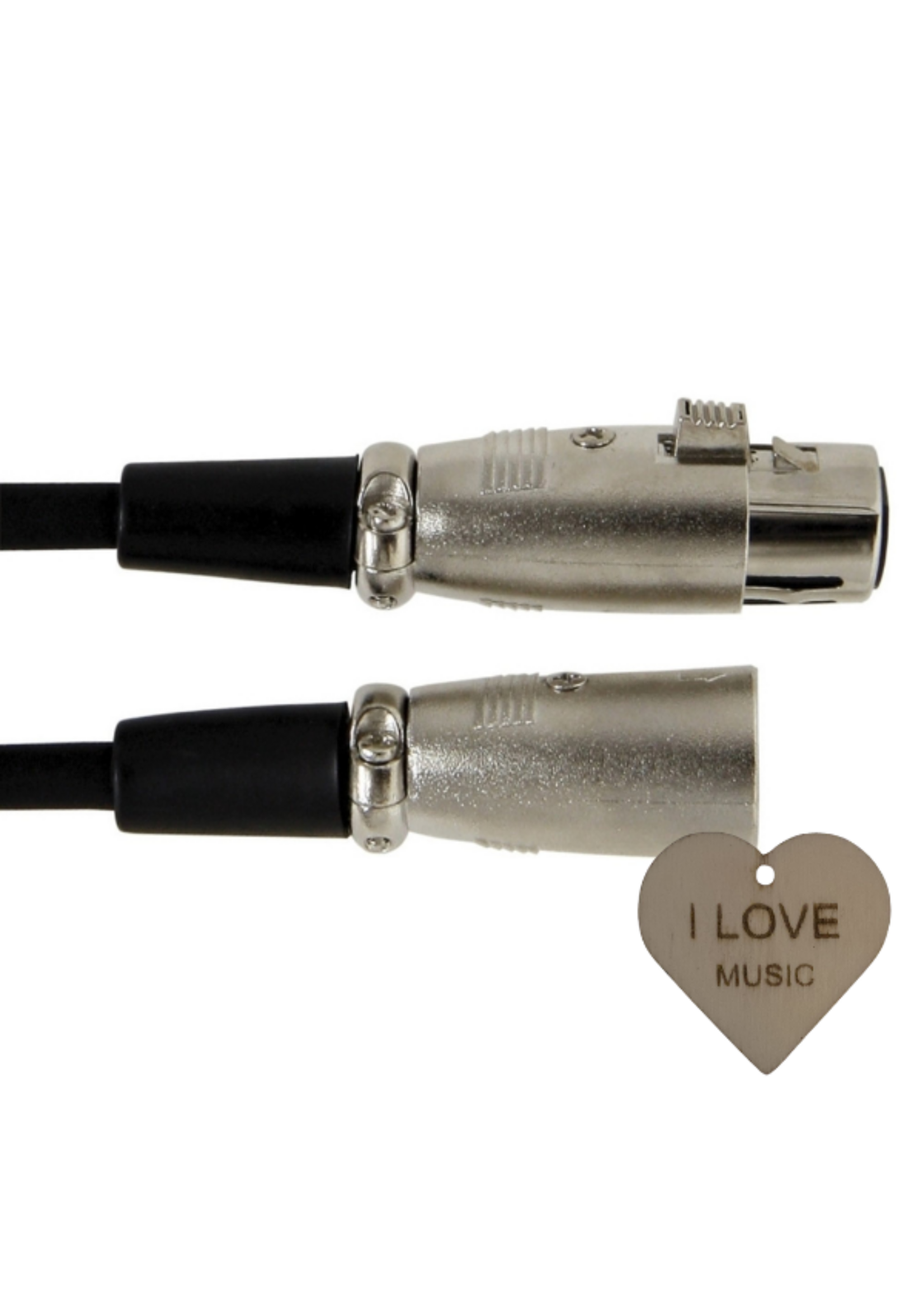 gewa GEWA microfoonkabel Basic Line 3 m XLR met Specter sleutelhanger